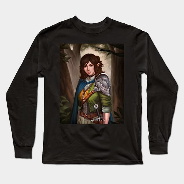 The Seeker Long Sleeve T-Shirt by derylarrazaq